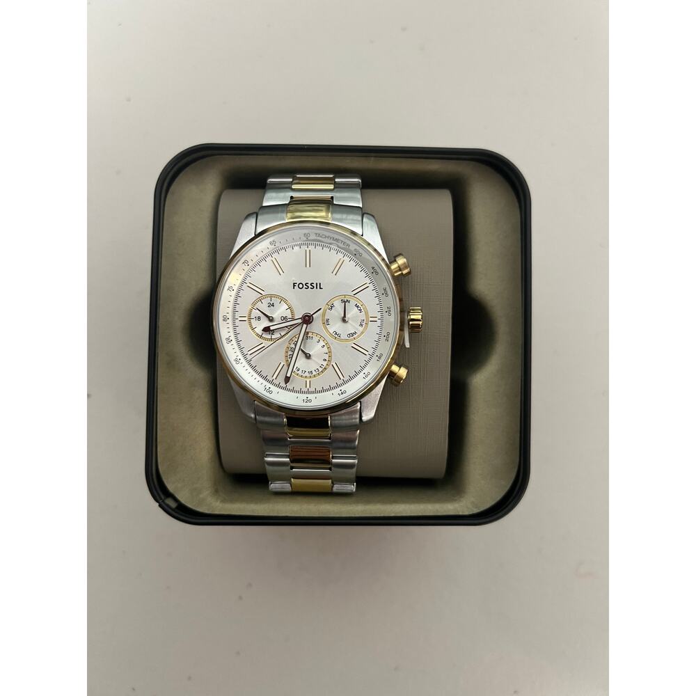 Fossil BQM2693 Sullivan Multifunction Two-Tone Stainless Steel Watch BQ2693